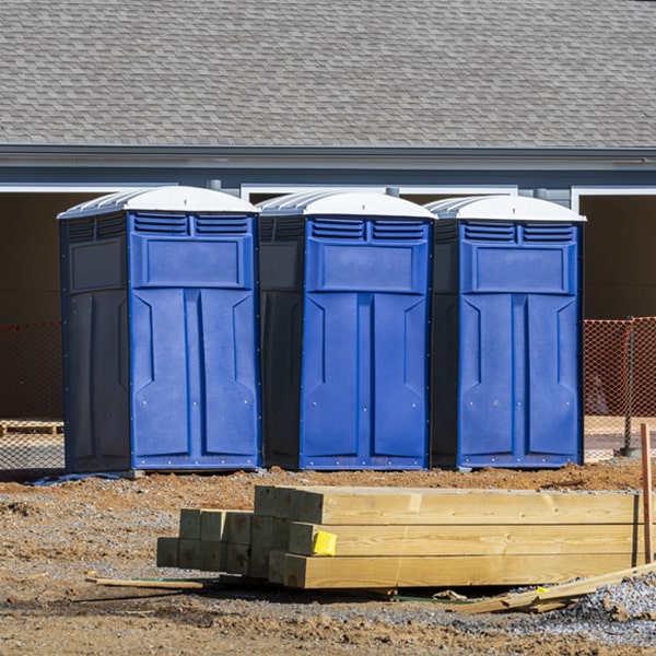 what is the cost difference between standard and deluxe porta potty rentals in Osceola NE